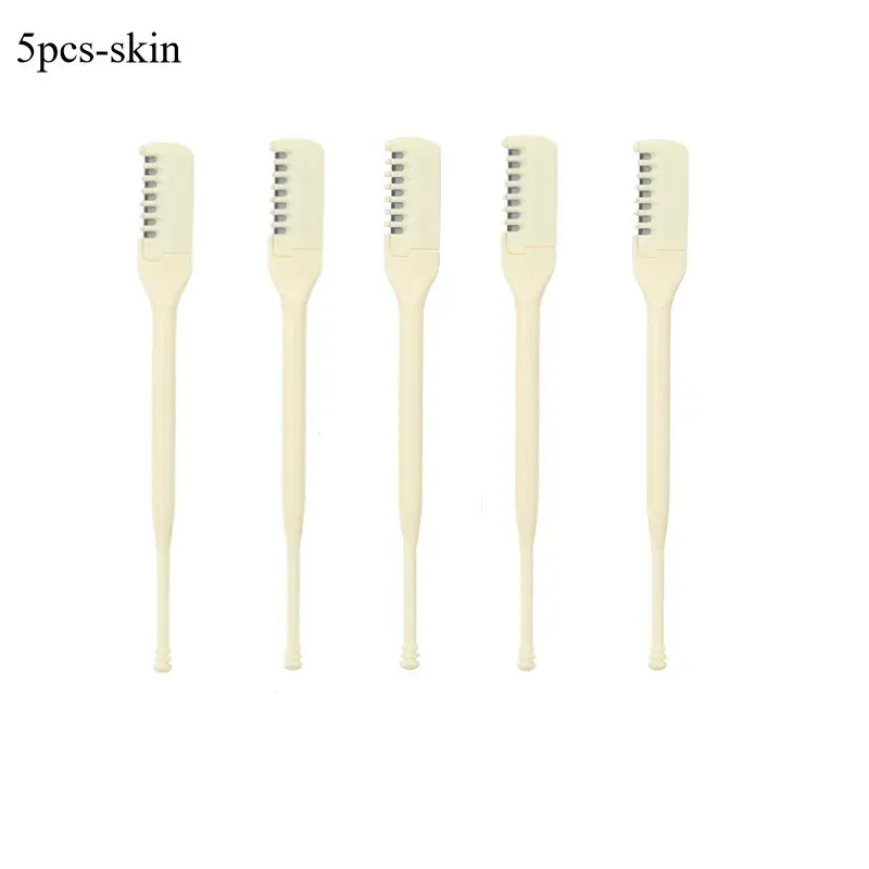 Ensemble de 5 tondeuses manuelles pour poils du nez, sans pile, idéal pour les voyages 7