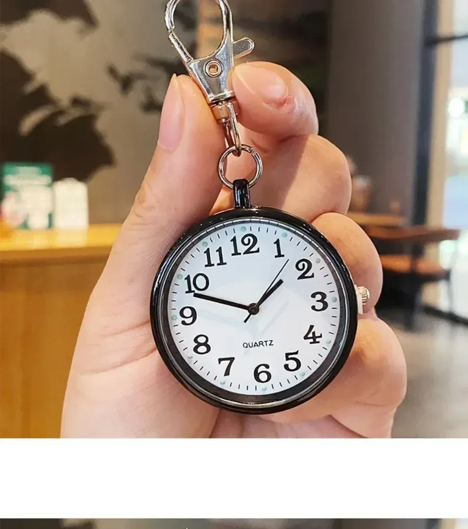 Montre de poche minimaliste pour homme et femme