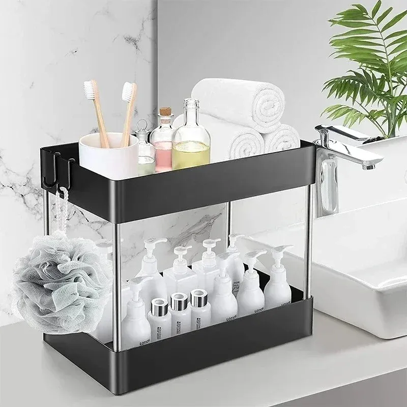 Rangement compact sous évier