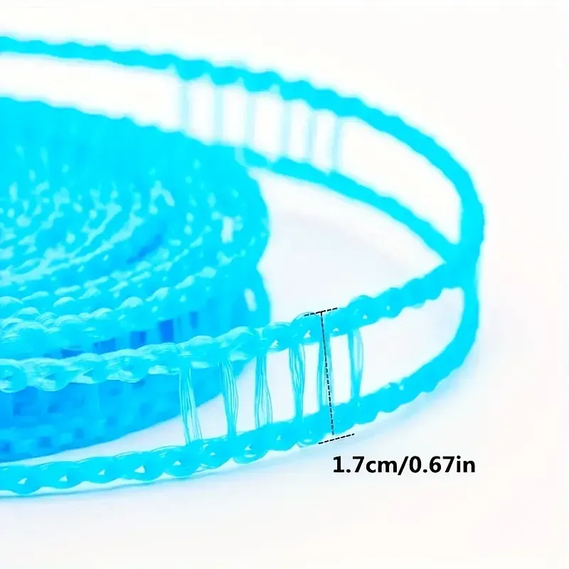 Corde à linge portable pour camping en plein air, épaisse et antidérapante 3