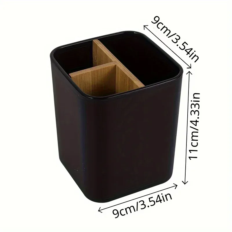 Porte-brosse à dents pour salle de bain, support de rangement multifonctionnel pour brosse à dents et dentifrice, accessoire de salle de bain 1 pièce 3