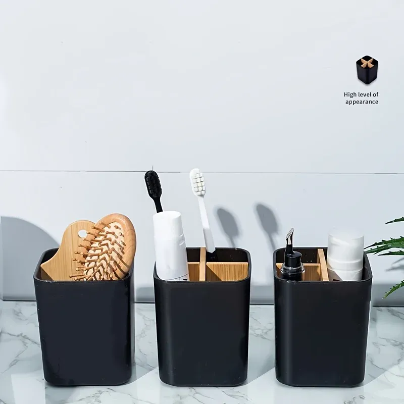 Porte-brosse à dents, rangement de la brosse et du dentifrice