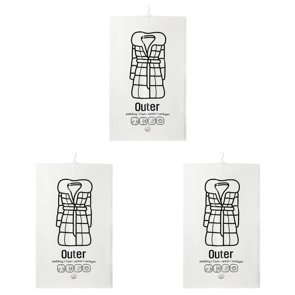 Sacs de rangement sous vide réutilisables pour vêtements et couettes, lot de 1 à 5 pièces 10