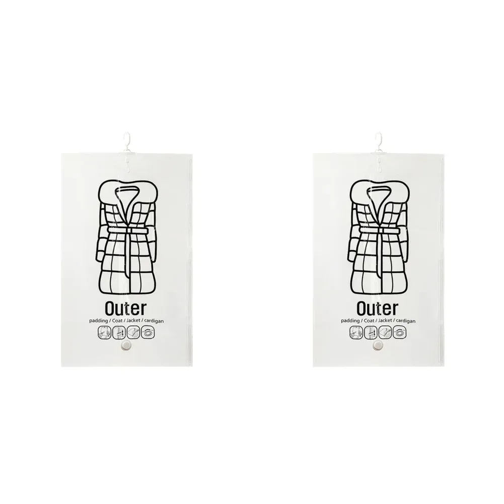 Sacs de rangement sous vide réutilisables pour vêtements et couettes, lot de 1 à 5 pièces 15