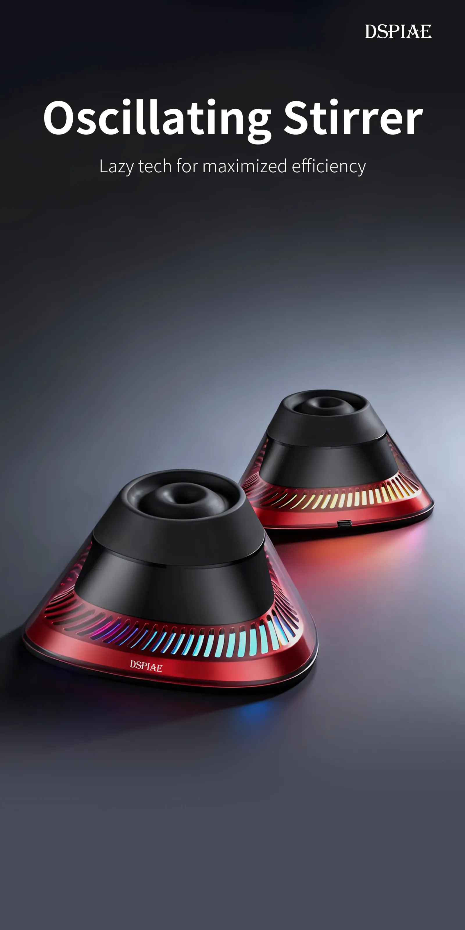 Agitateur oscillant DSPIAE MS-02 vue principale