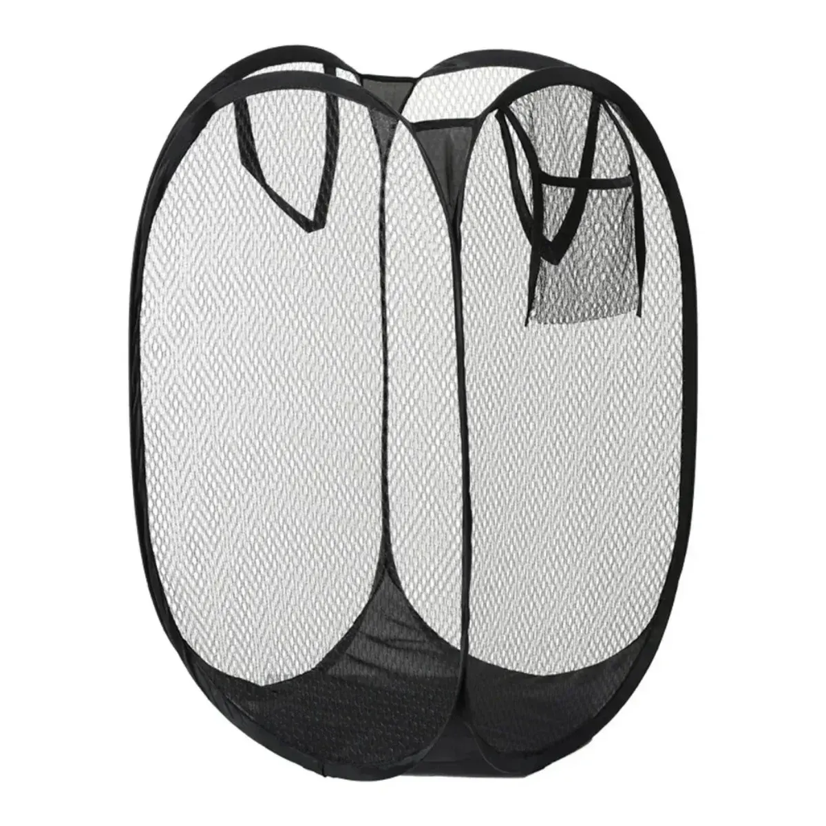 Panier à linge sale ventilé pliable en vue d'ensemble