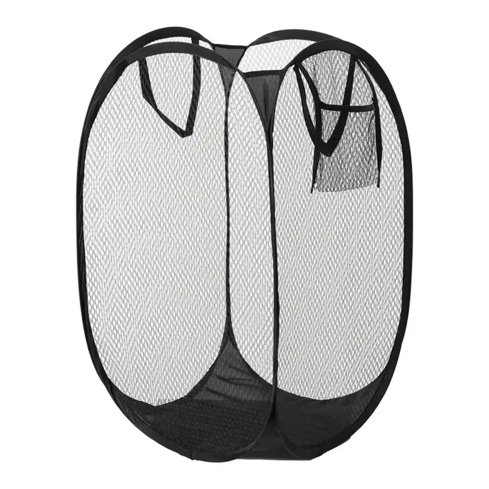 Panier à linge pliable et ventilé, grande capacité, facile à ranger et portable, pour buanderie et maison 9