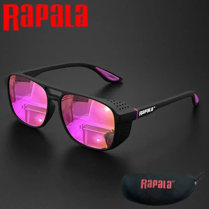 Lunettes de soleil sportives Rapala polarisées, coupe-vent, protection UV400 pour le cyclisme, la course à pied et le plein air 15