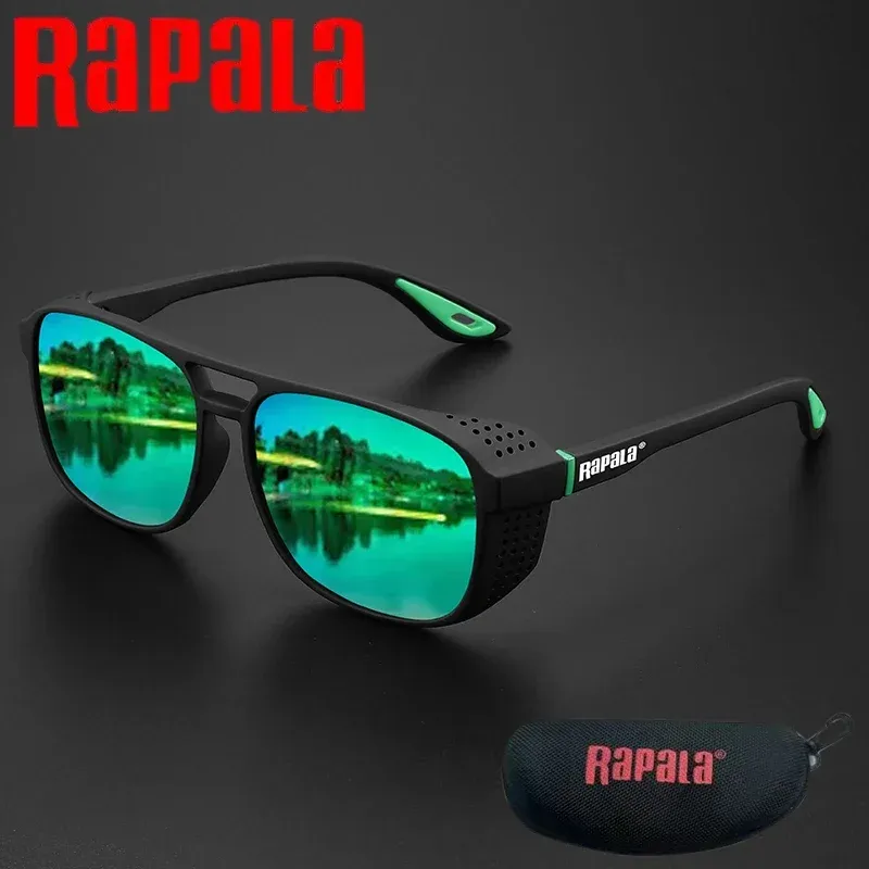 Lunettes de soleil sportives Rapala polarisées, coupe-vent, protection UV400 pour le cyclisme, la course à pied et le plein air 17