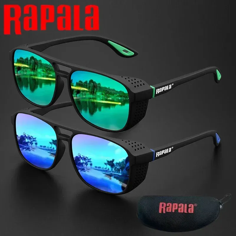 Lunettes de soleil sportives Rapala polarisées, coupe-vent, protection UV400 pour le cyclisme, la course à pied et le plein air 12