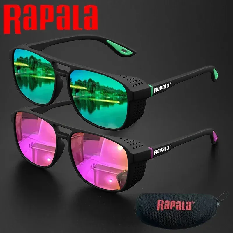 Lunettes de soleil sportives Rapala polarisées, coupe-vent, protection UV400 pour le cyclisme, la course à pied et le plein air 14