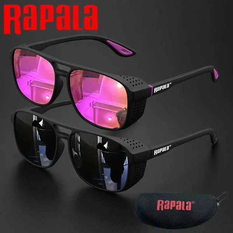Lunettes de soleil sportives Rapala polarisées, coupe-vent, protection UV400 pour le cyclisme, la course à pied et le plein air 13
