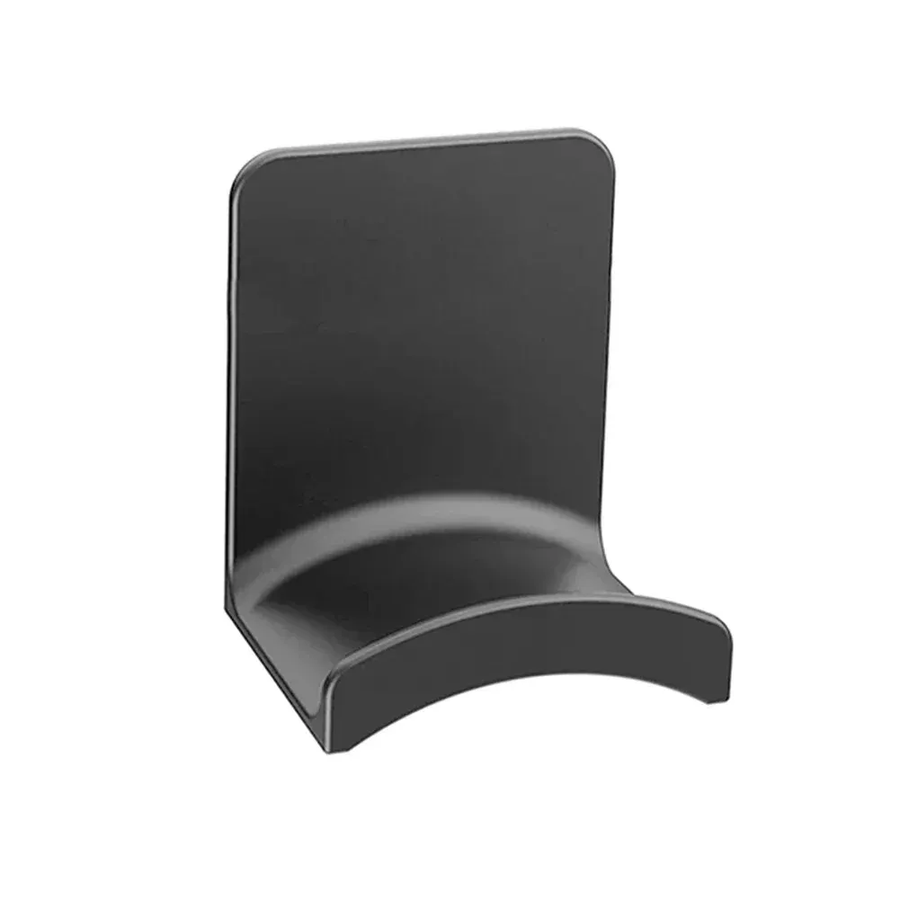 Support de casque universel adhésif en plastique, support mural sous le bureau, support de casque pour jeu, support d'écouteurs 6