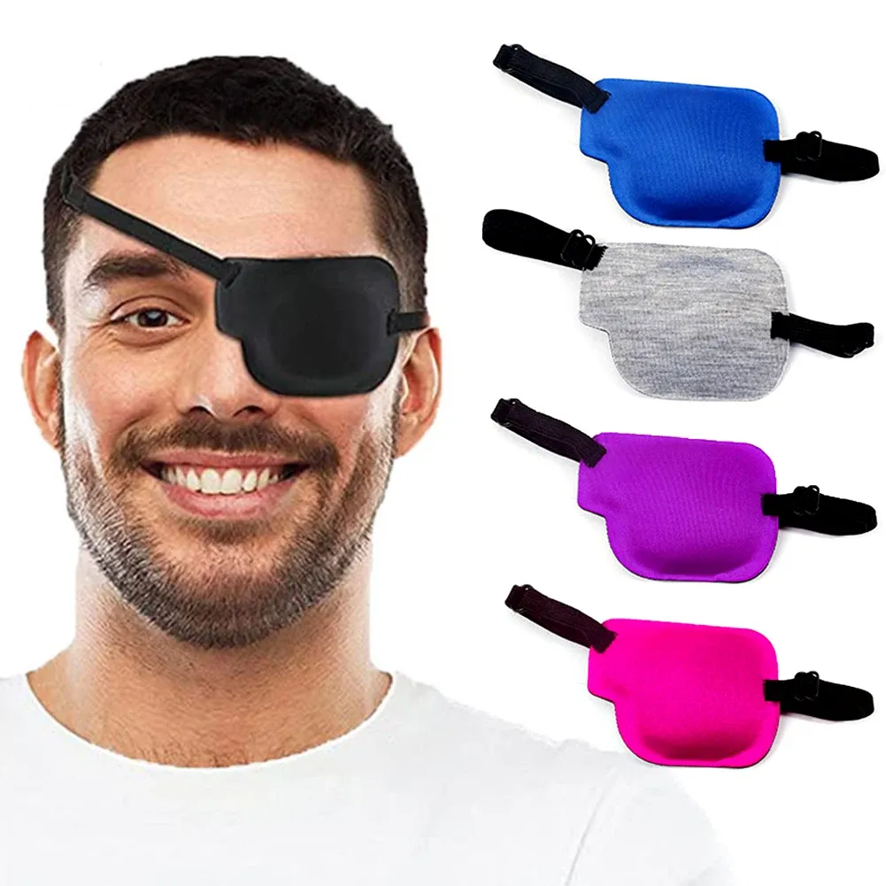 Masque oculaire monoculaire médical, cache-œil unique, occlusion lumineuse, correction de l'amblyopie, correction du strabisme stéréoscopique 3D