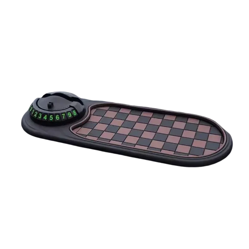 Tapis antidérapant 2 en 1 pour tableau de bord avec support de téléphone pivotant à 360° 8