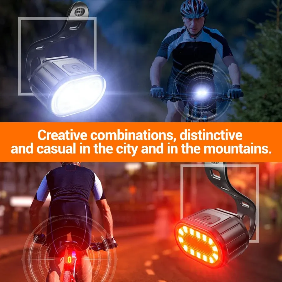 Éclairage de vélo rechargeable, vue 11