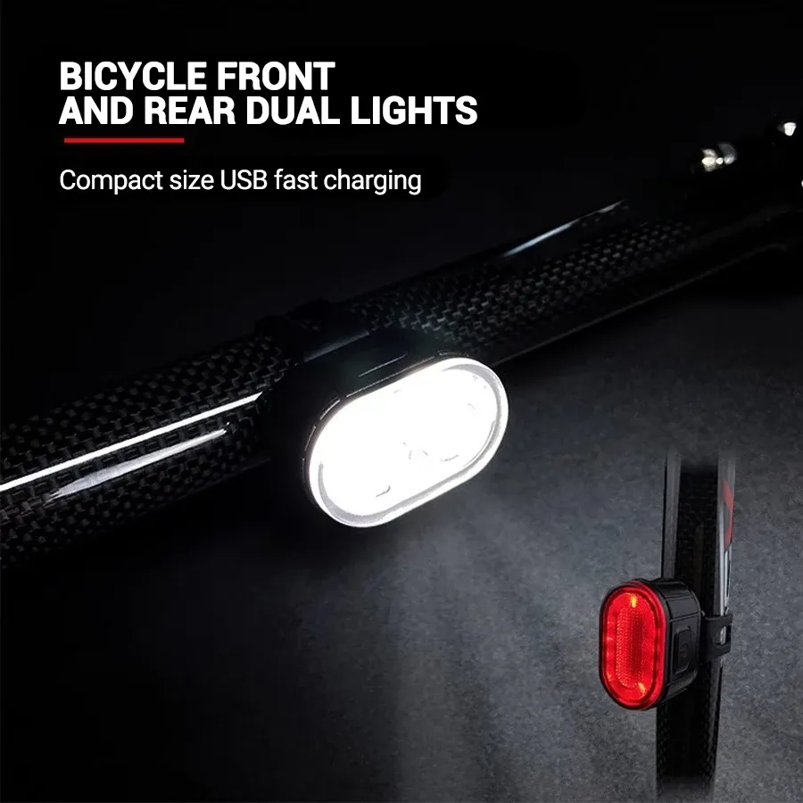 Éclairage de vélo rechargeable, vue 15