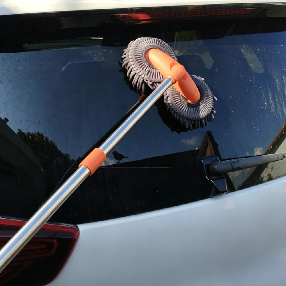 Kit de nettoyage automobile en situation