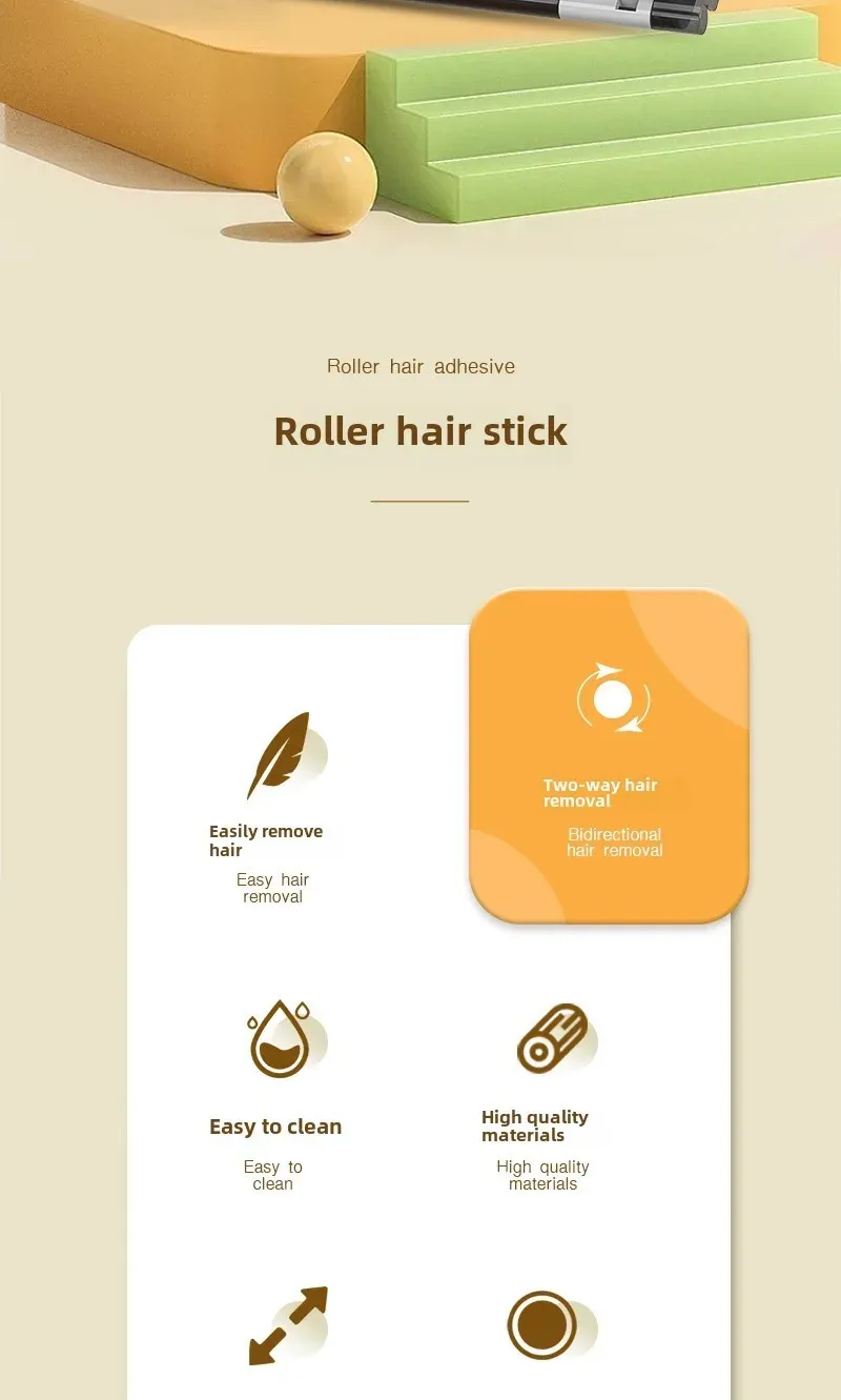 Rouleau anti-poussière en utilisation sur un tissu