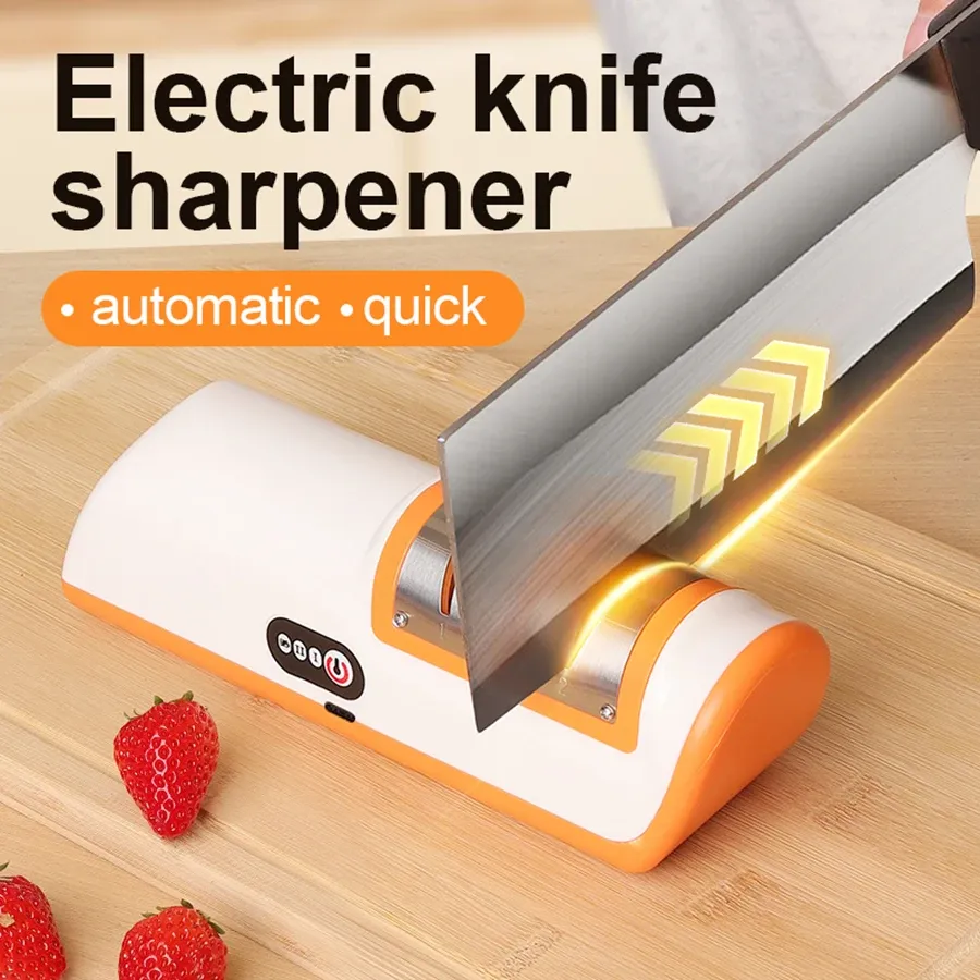 Aiguiseur électrique pour couteaux – Rapide, silencieux, aiguisage professionnel - Image 1