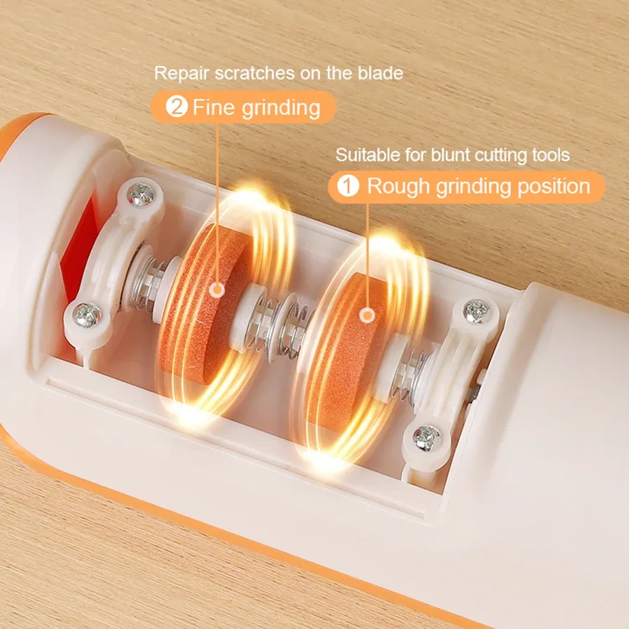 Aiguiseur électrique pour couteaux – Rapide, silencieux, aiguisage professionnel 4
