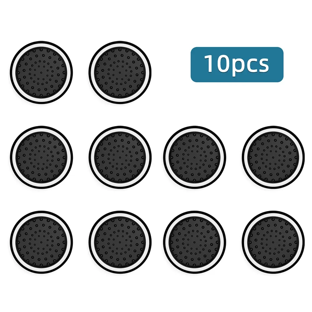 Lot de 10 capuchons de joystick en silicone lumineux pour manettes PS5, PS4, PS3, Xbox 360 et Xbox Series X|S 8
