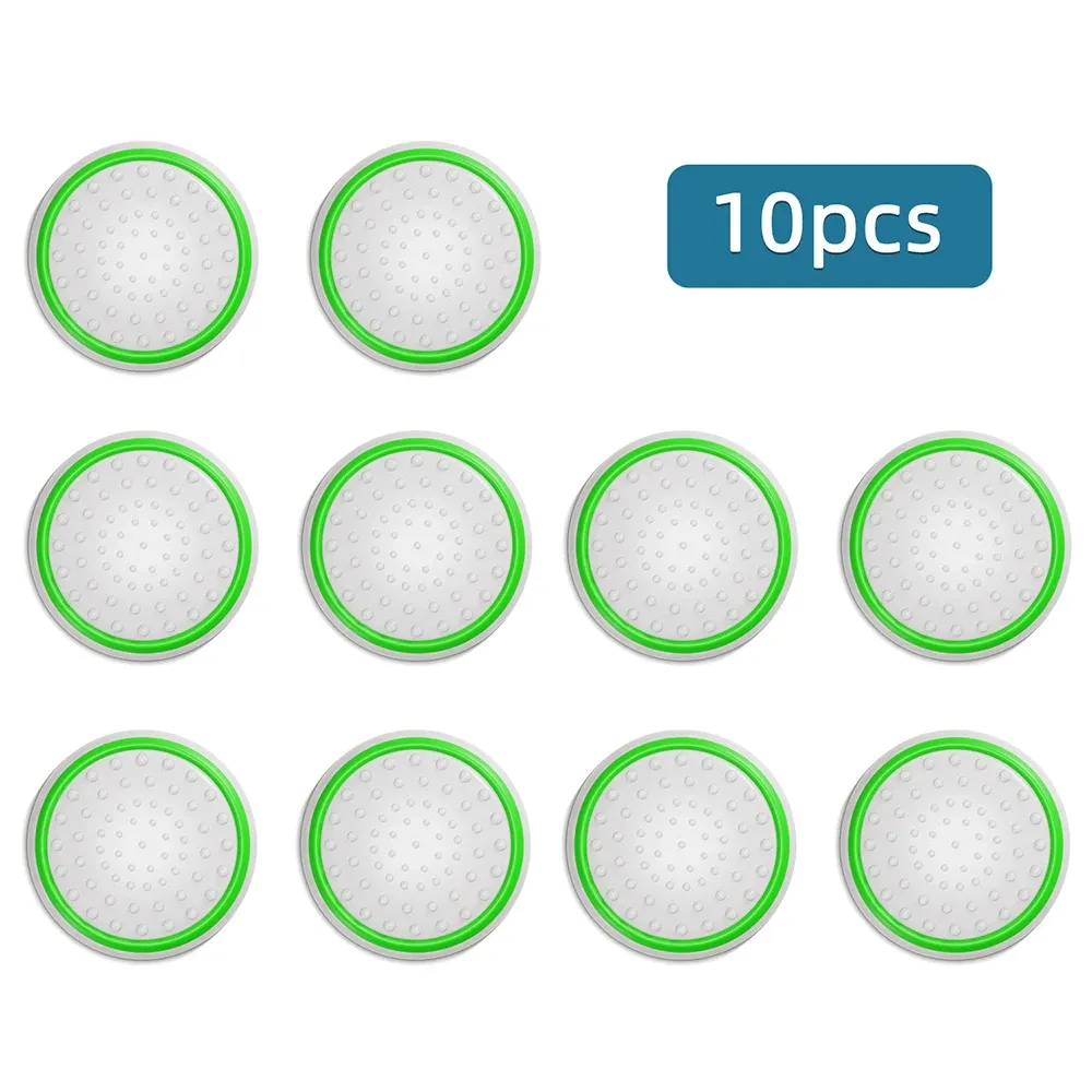 Lot de 10 capuchons de joystick en silicone lumineux pour manettes PS5, PS4, PS3, Xbox 360 et Xbox Series X|S 13