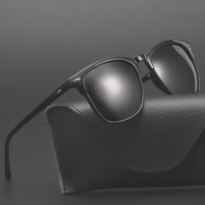 Lunettes de soleil polarisées pour hommes, style classique et vintage, protection UV400 2