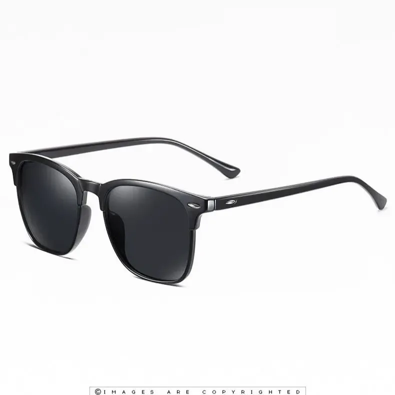 Lunettes de soleil polarisées pour hommes, style classique et vintage, protection UV400 5