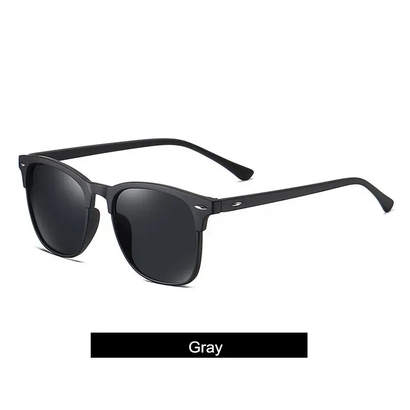 Lunettes de soleil polarisées pour hommes, style classique et vintage, protection UV400 10