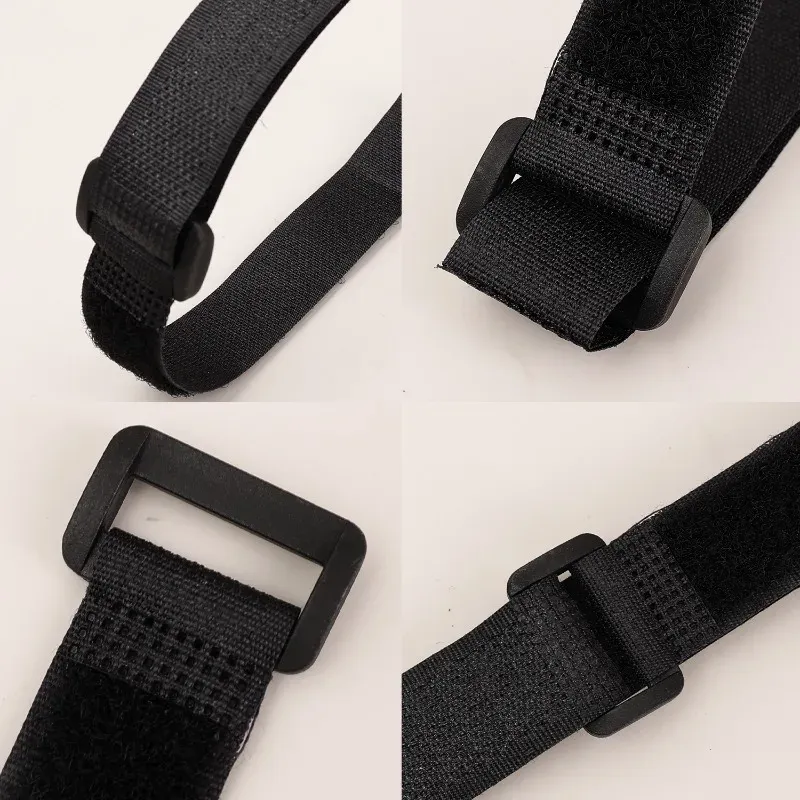 Attaches en nylon réutilisables, mise en situation