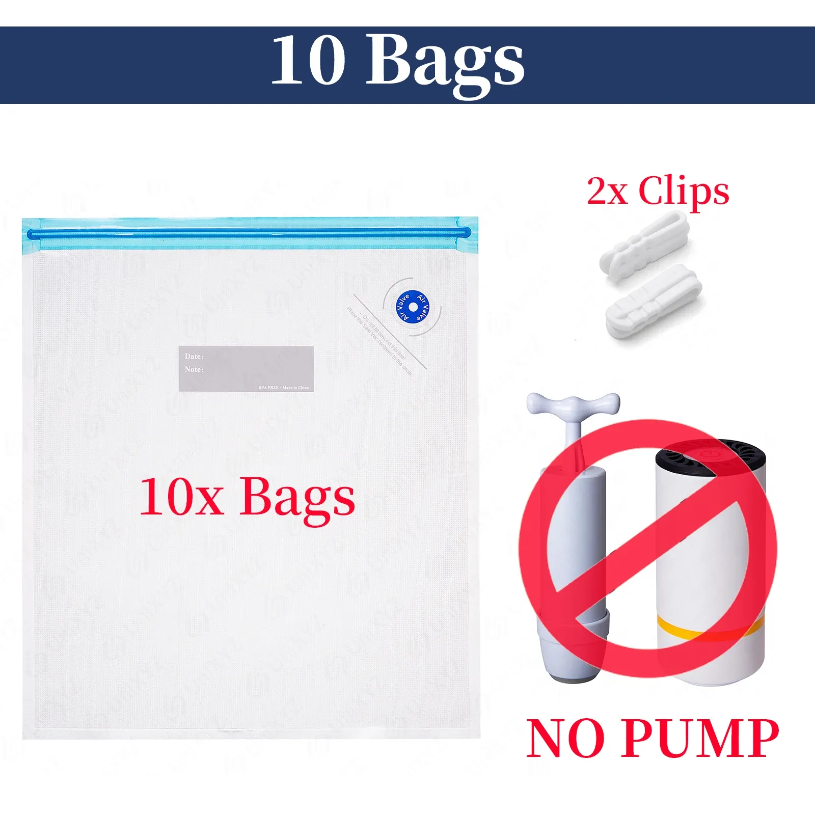 Sac de rangement sous vide pour filament d'impression 3D (PLA, ABS, PETG) à scellage résistant à l'humidité 15