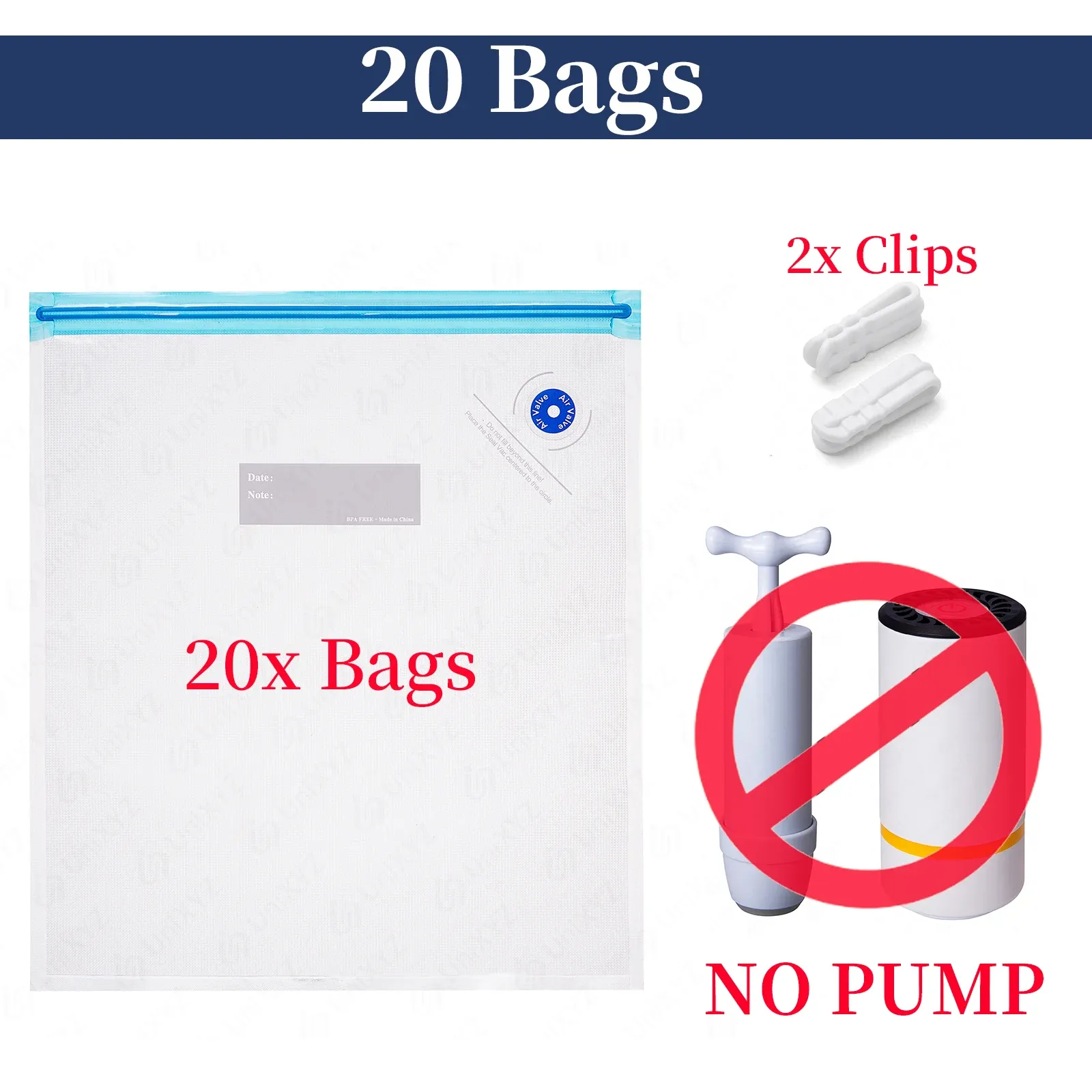 Sac de rangement sous vide pour filament d'impression 3D (PLA, ABS, PETG) à scellage résistant à l'humidité 10