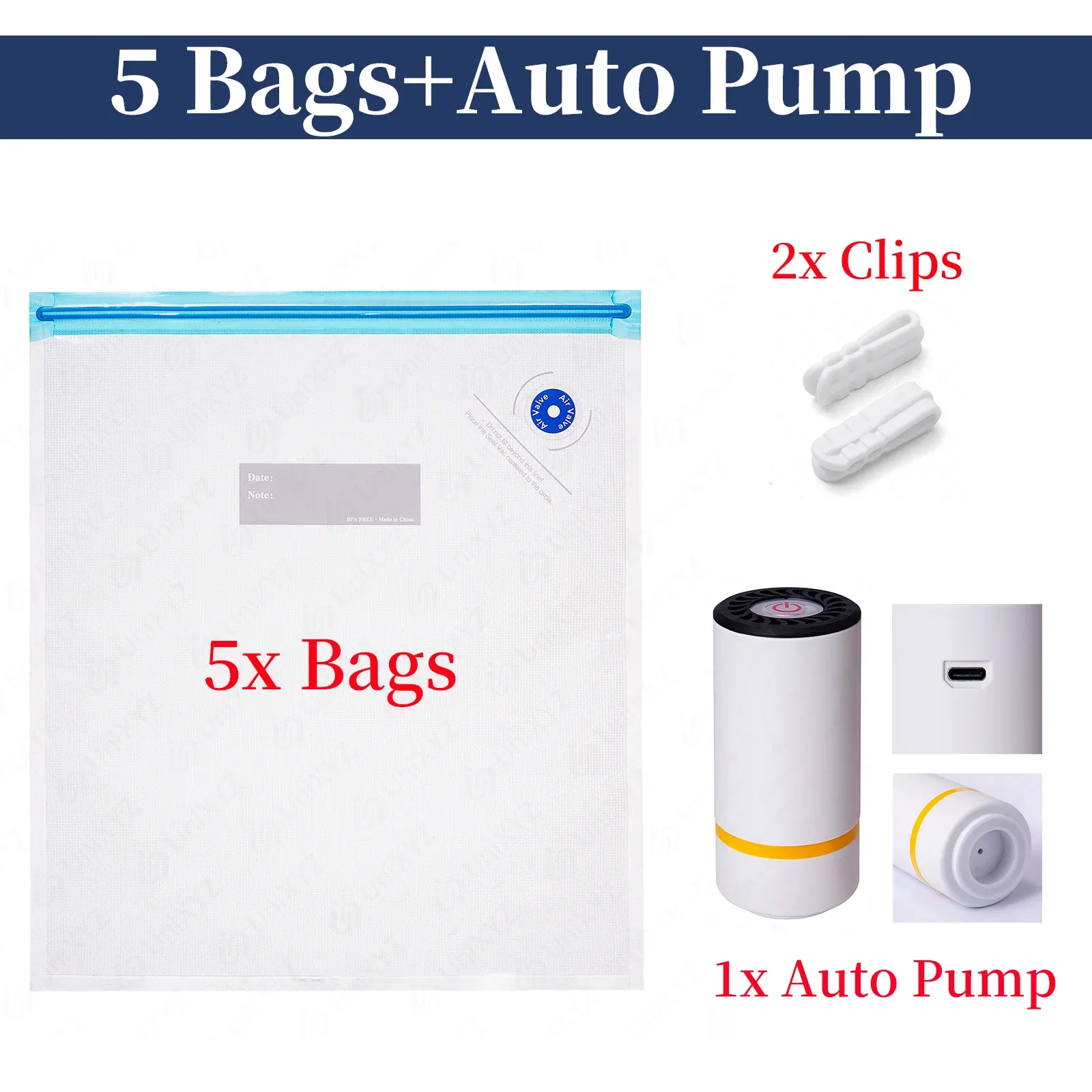 Sac de rangement sous vide pour filament d'impression 3D (PLA, ABS, PETG) à scellage résistant à l'humidité 7