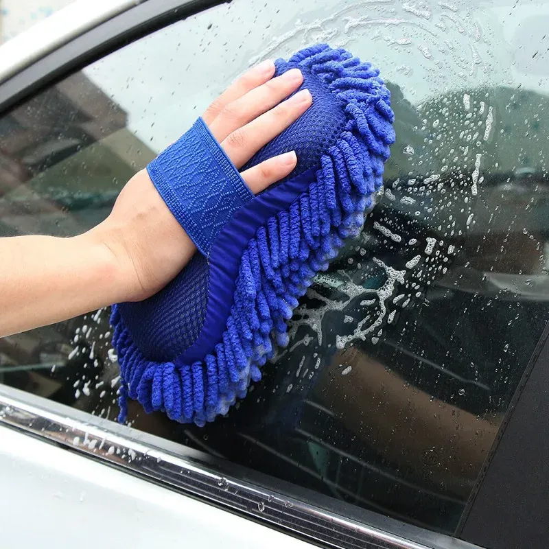 Éponge de nettoyage en microfibre pour voiture, maison et moto, douce pour les surfaces – Lot de 1 ou 2 pièces 6
