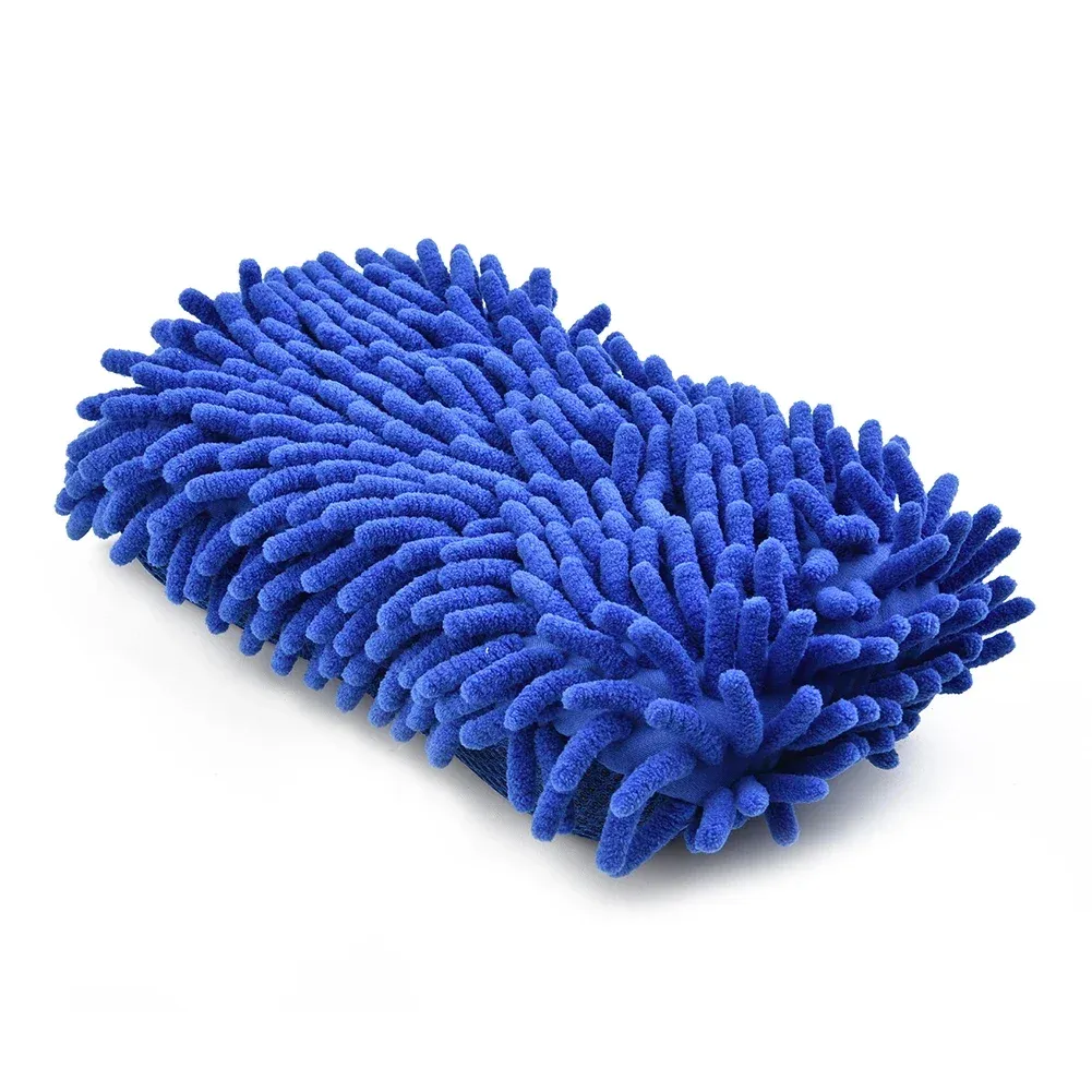 Éponge de lavage en microfibre, rendu final