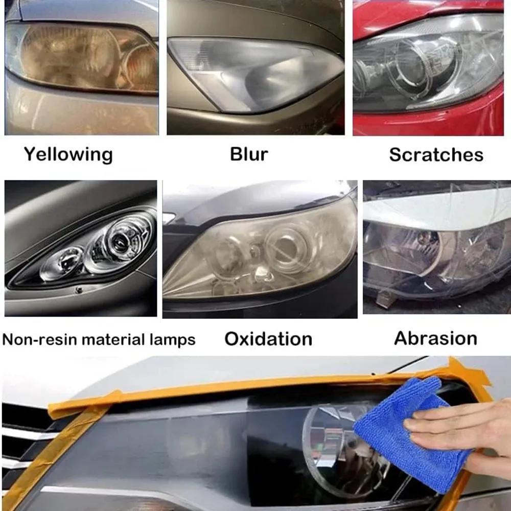 Liquide de réparation et de restauration pour phares de voiture 6