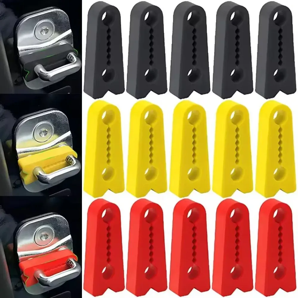 Amortisseur universel en silicone pour serrure de portière de voiture, insonorisant et anti-choc - Image 1
