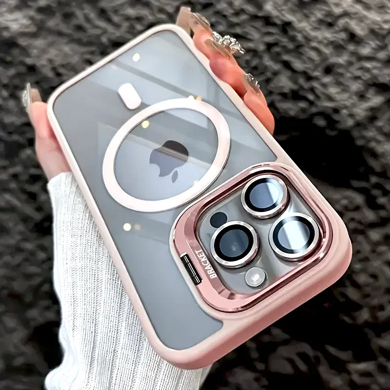 Coque transparente de luxe