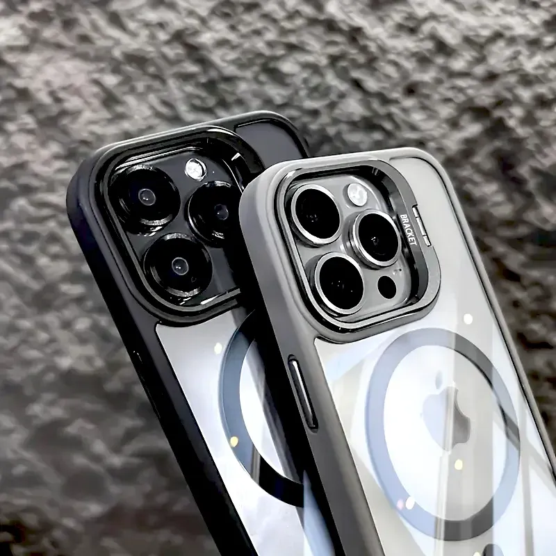Coque transparente en situation