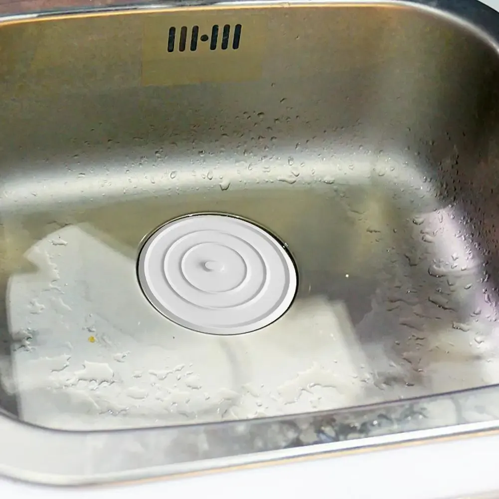 Bouchon de baignoire en silicone, utilisation en cuisine