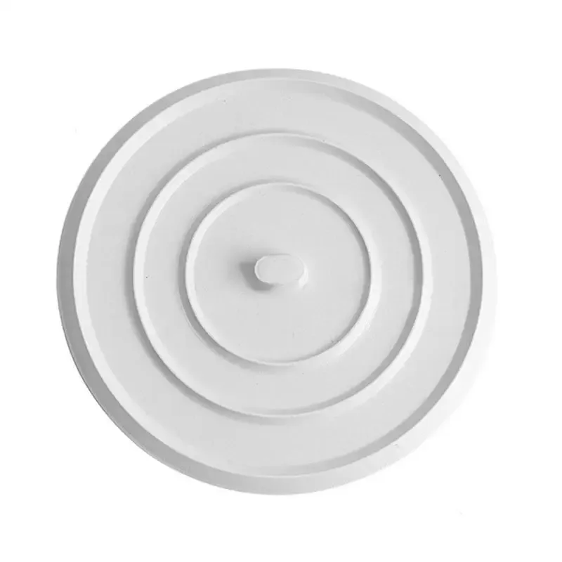 Bouchon de baignoire en silicone 11 cm, anti-fuite, bouchon plat pour baignoire, filtre à cheveux pour lavabo, couvercle de vidange facile à nettoyer, accessoires de salle de bain 7