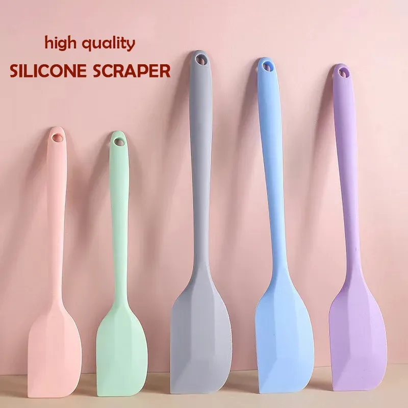 Racloir antiadhésif en silicone résistant à la chaleur pour crème et beurre