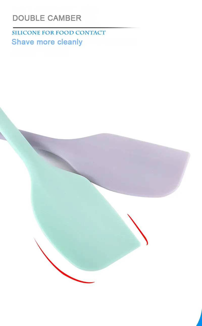Spatule en silicone antiadhésive lors de la préparation