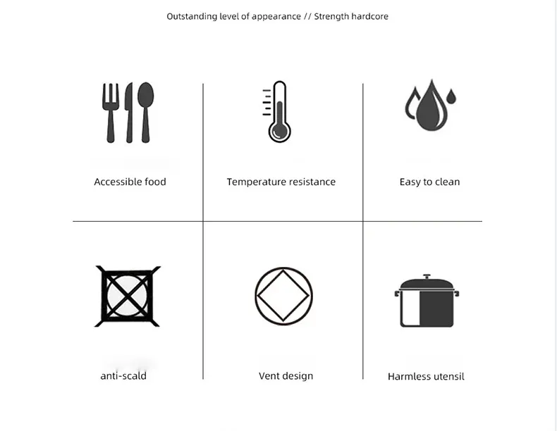 Spatule en silicone antiadhésive, finition soignée