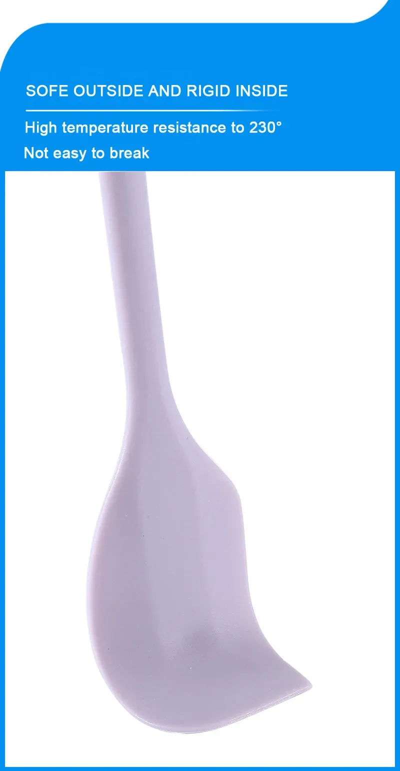 Spatule en silicone antiadhésive, utilisation pâtisserie