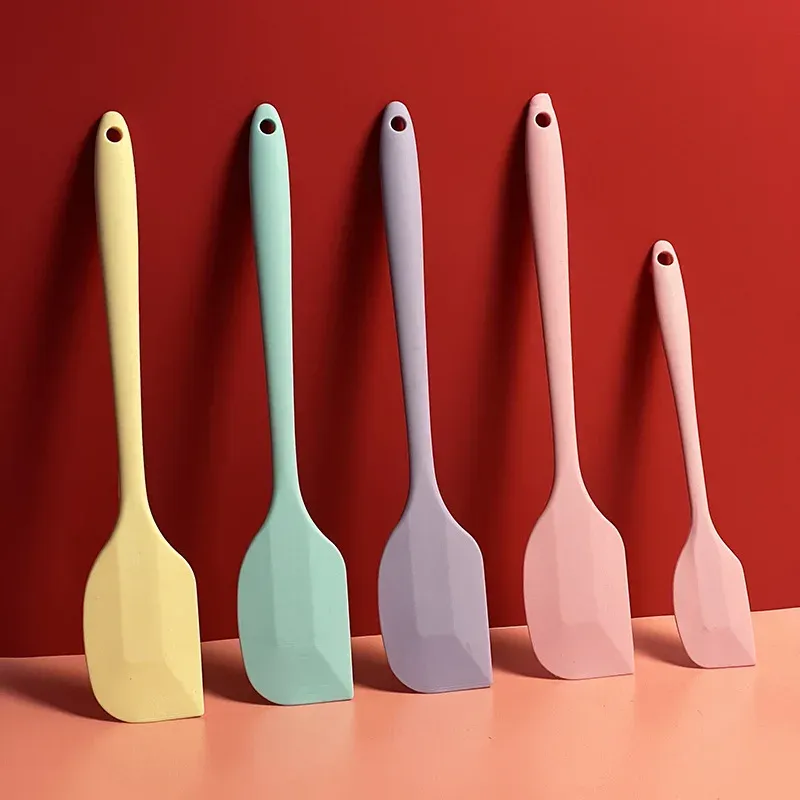 Spatule en silicone antiadhésive, vue de détail