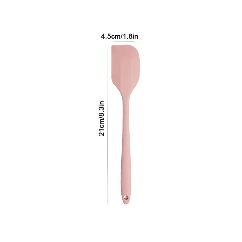 Racloir antiadhésif en silicone résistant à la chaleur pour crème et beurre 12