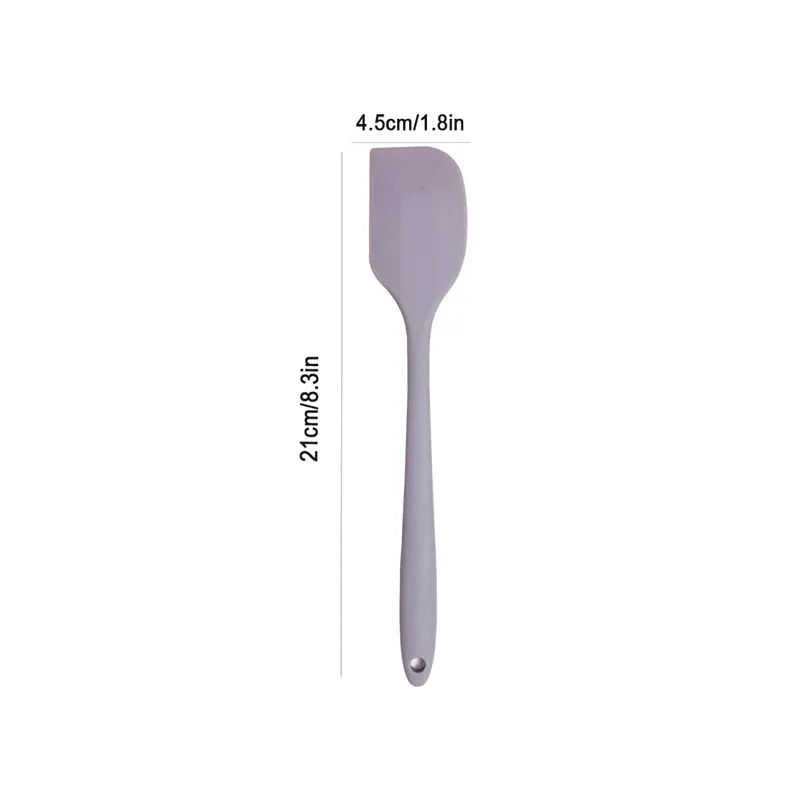 Racloir antiadhésif en silicone résistant à la chaleur pour crème et beurre 15