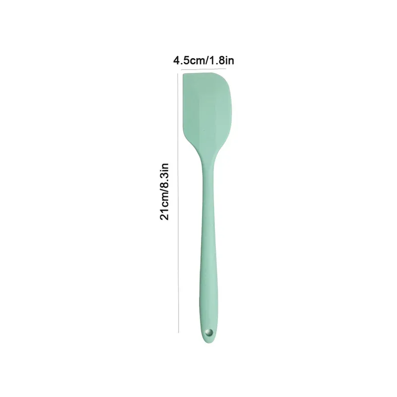 Racloir antiadhésif en silicone résistant à la chaleur pour crème et beurre 16